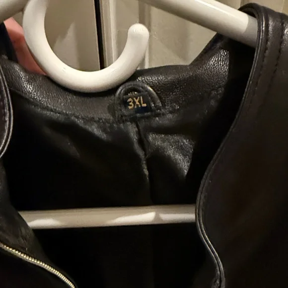 Black Leather Jacket - Picture 3 of 5